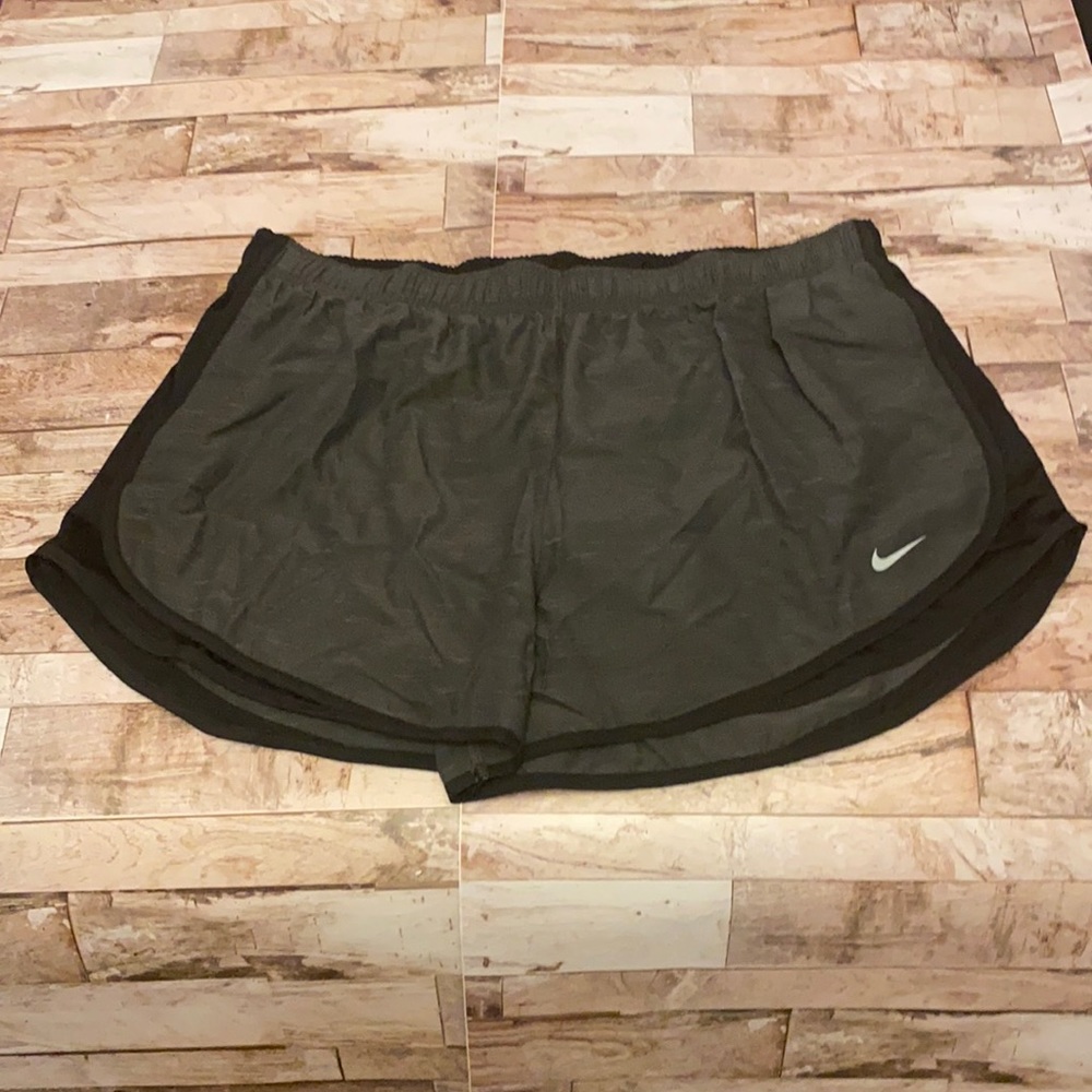 NWT Nike Athletic Shorts - Gray and Black - Dri- Fit Technology Size XL